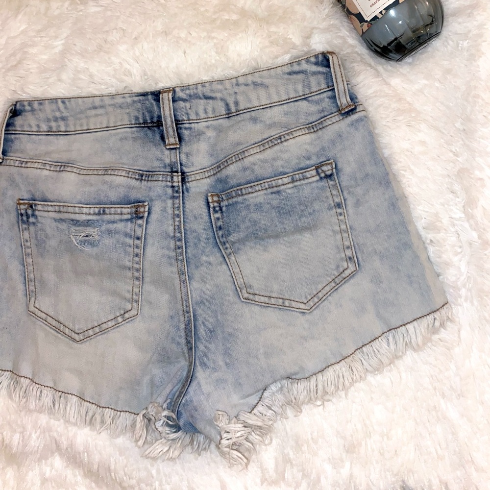 A L T A R ‘ D S T A T E || Frayed Hem Jean Shorts… - image 4